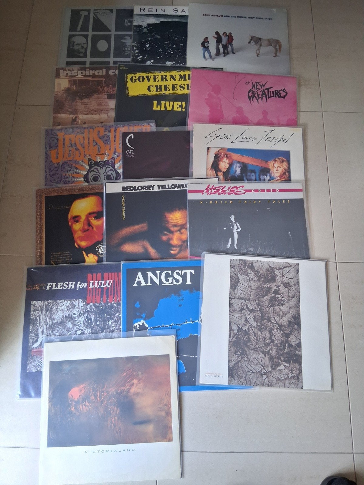 Lot de 16 vinyles, CD & DVD, Enlèvement, LP