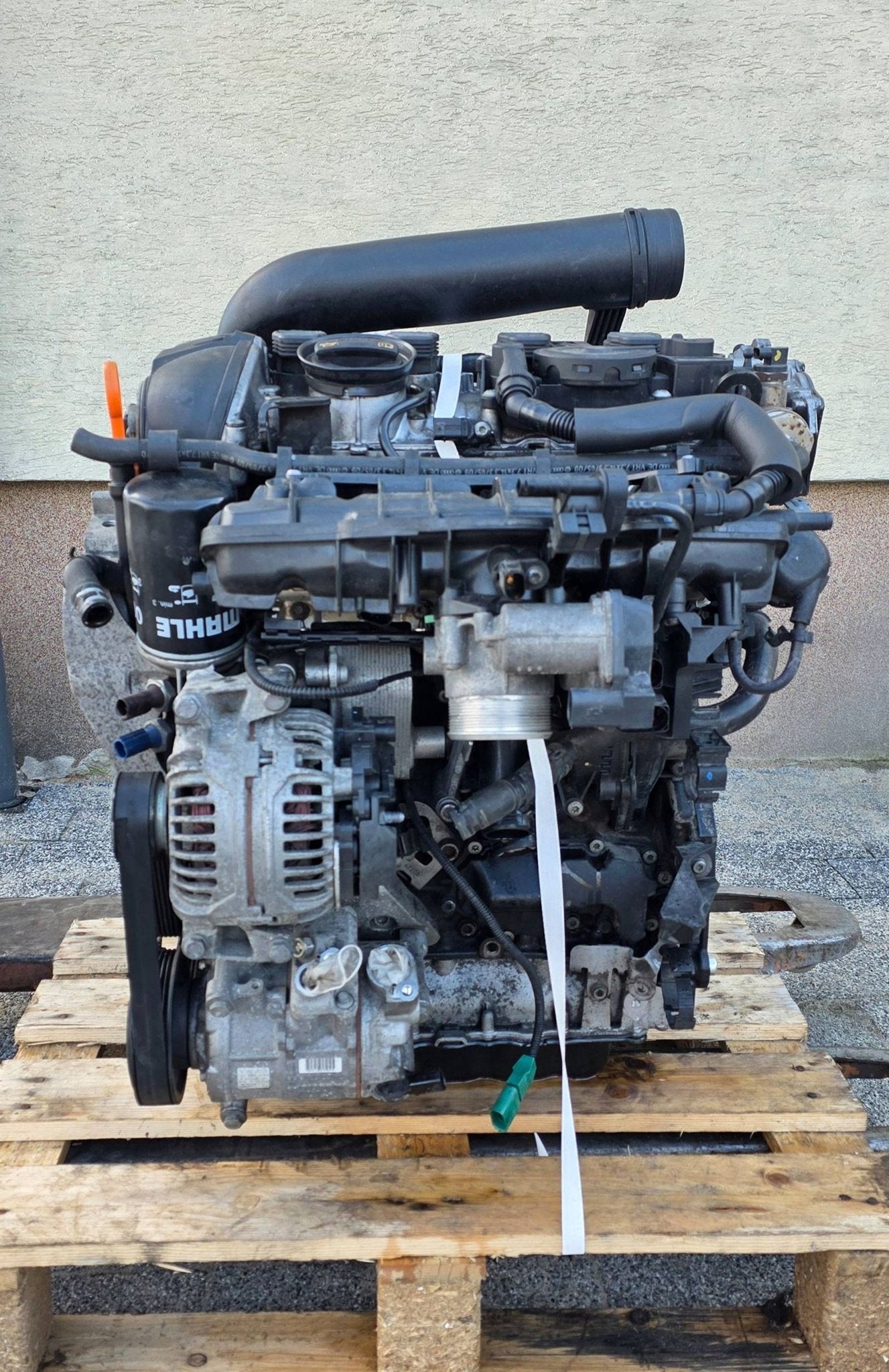 Moteur CCZA Complet SEAT CC GOLF SHARAN LEON VW ALTEA Q3, Verzenden, Gebruikt, Overige automerken