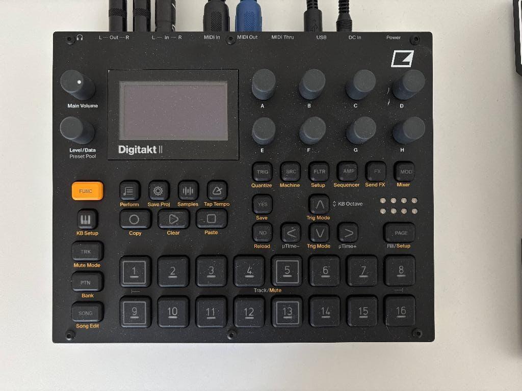 Elektron Digitakt II - nieuwstaat met garantie, Musique & Instruments, Échantillonneurs, Enlèvement ou Envoi