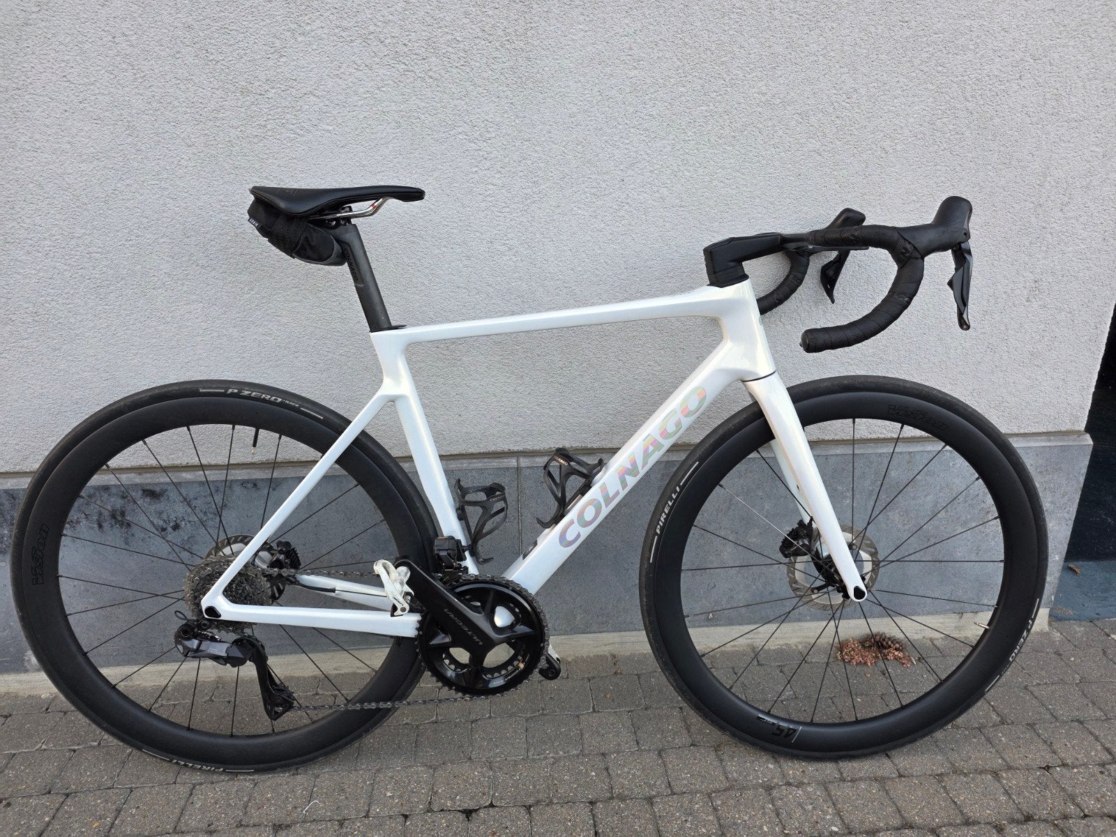 Colnago V4RS  shimano ultegra Di2, Comme neuf, Enlèvement, 53 à 57 cm, Carbone