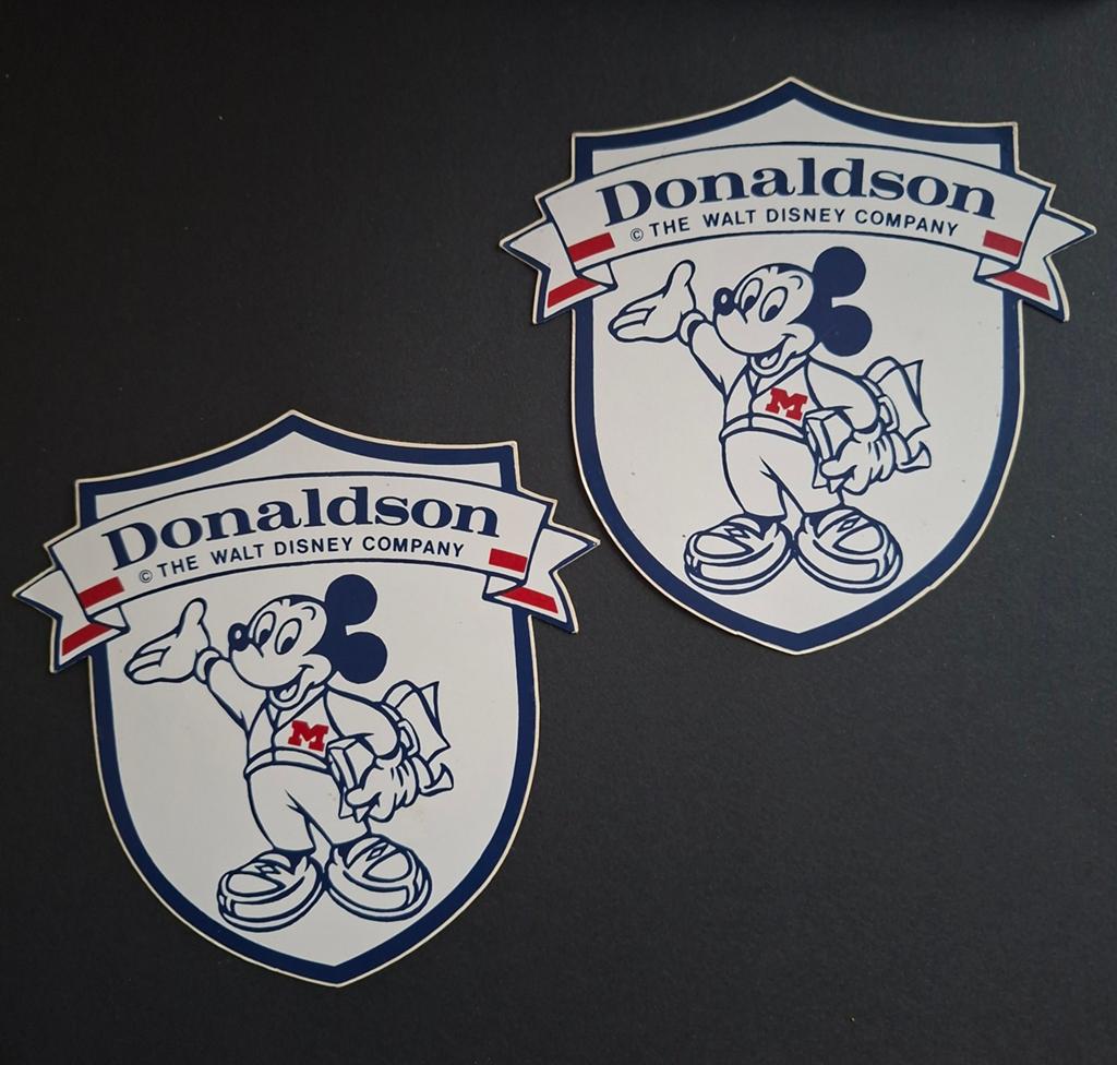 Autocollants Donaldson Mickey Mouse, Enlèvement ou Envoi, Mickey Mouse, Neuf, Autres types
