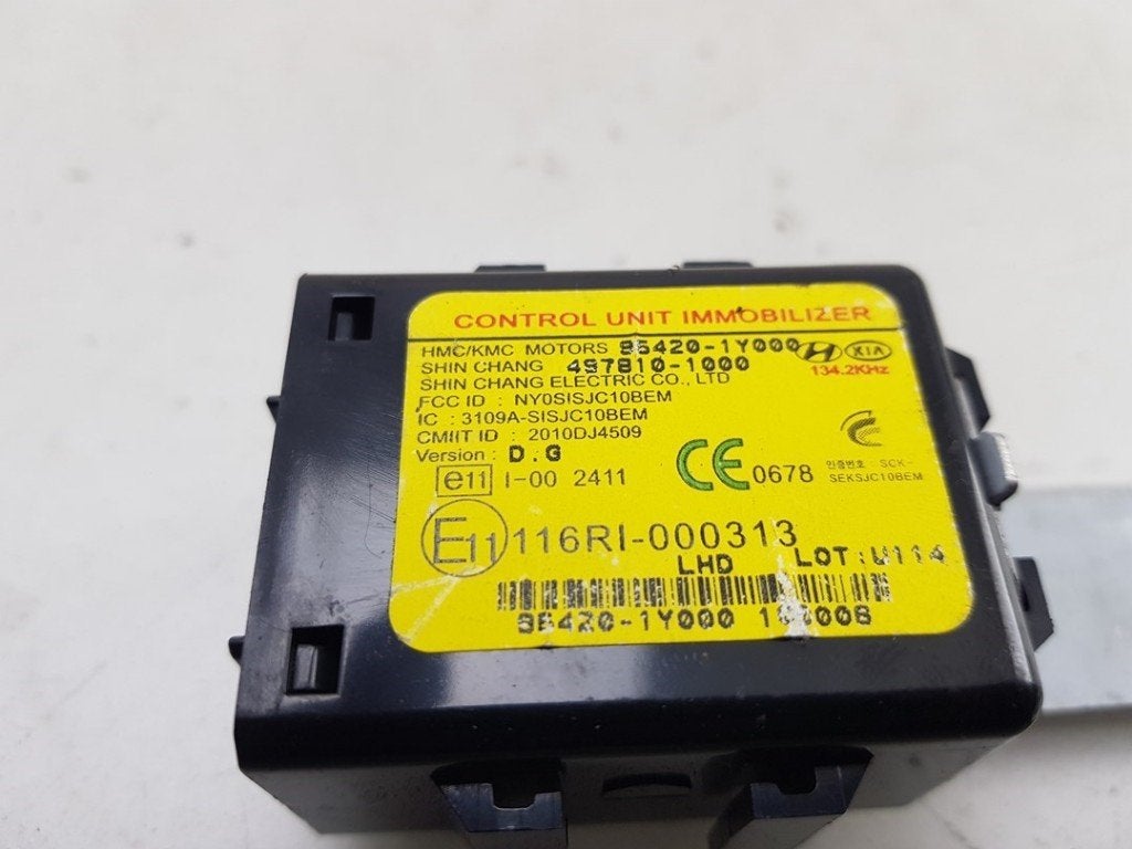 DIVERSEN Immobiliser module Kia Picanto (TA) (|954201Y000|), Gebruikt, Kia