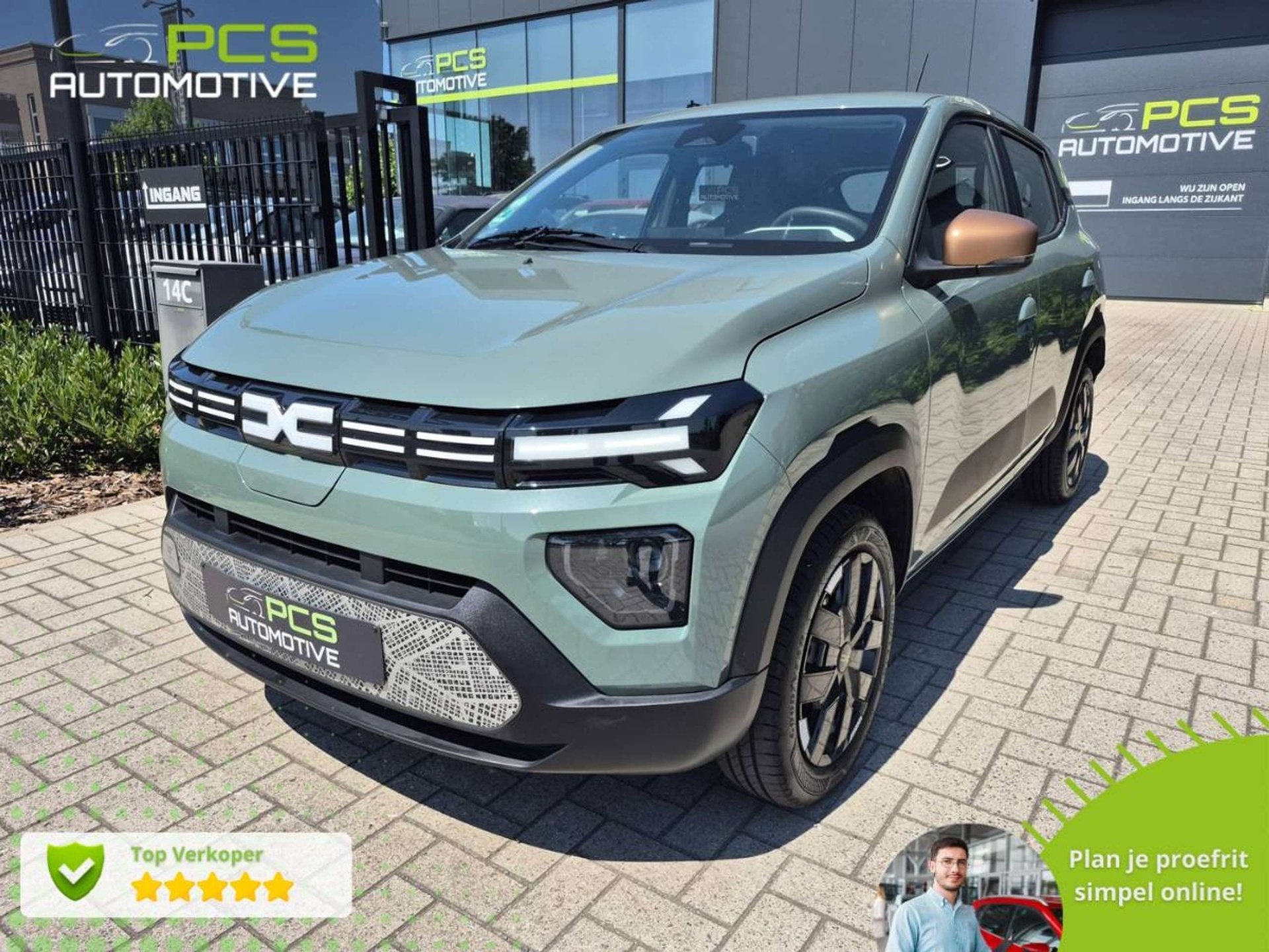 Dacia Spring Elektrisch / 2025 / 15.000KM / Nieuwstaat!, Autos, Dacia, Euro 6, Entreprise, Noir, 5 portes