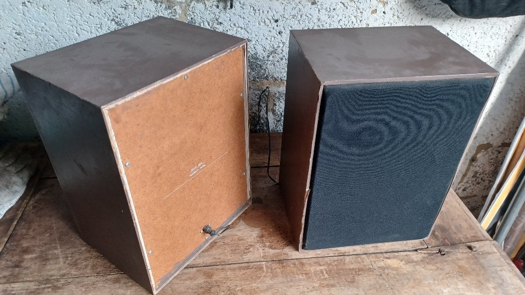 Baffles vintage, Autres marques, Moins de 60 watts, Enlèvement, Utilisé