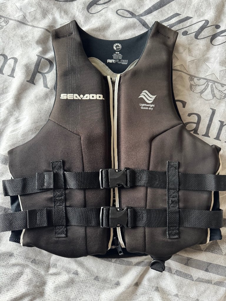 SEA-DOO airflow pfd reddingsvest ( Heer ), Watersport en Boten, Gebruikt, SEA-DOO, Heer, Ophalen of Verzenden