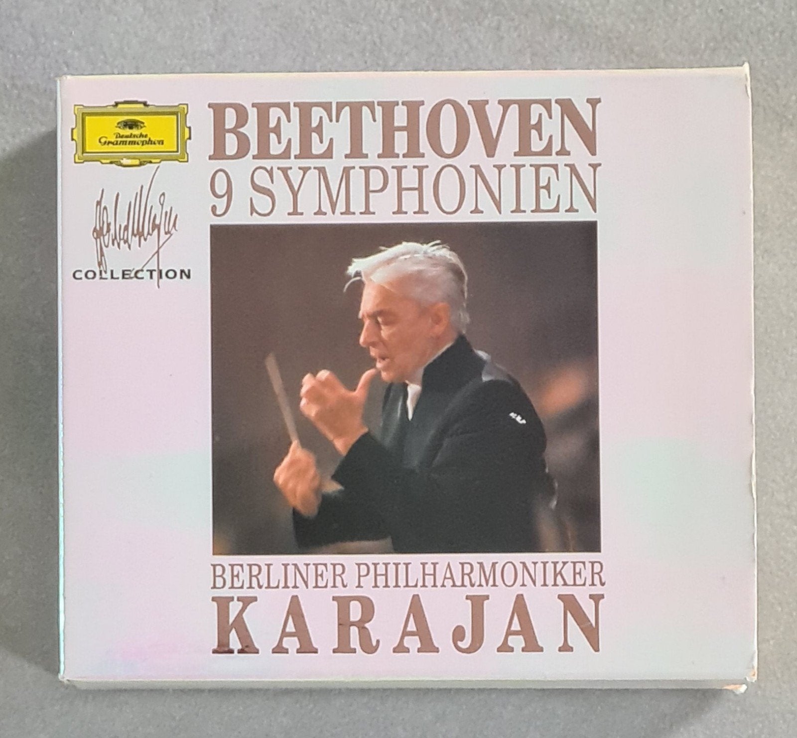 2E ALBUM DES 9 SYMPHONIES DE BEETHOVEN KARAJAN, Enlèvement, Utilisé, Symphonie, Beethoven