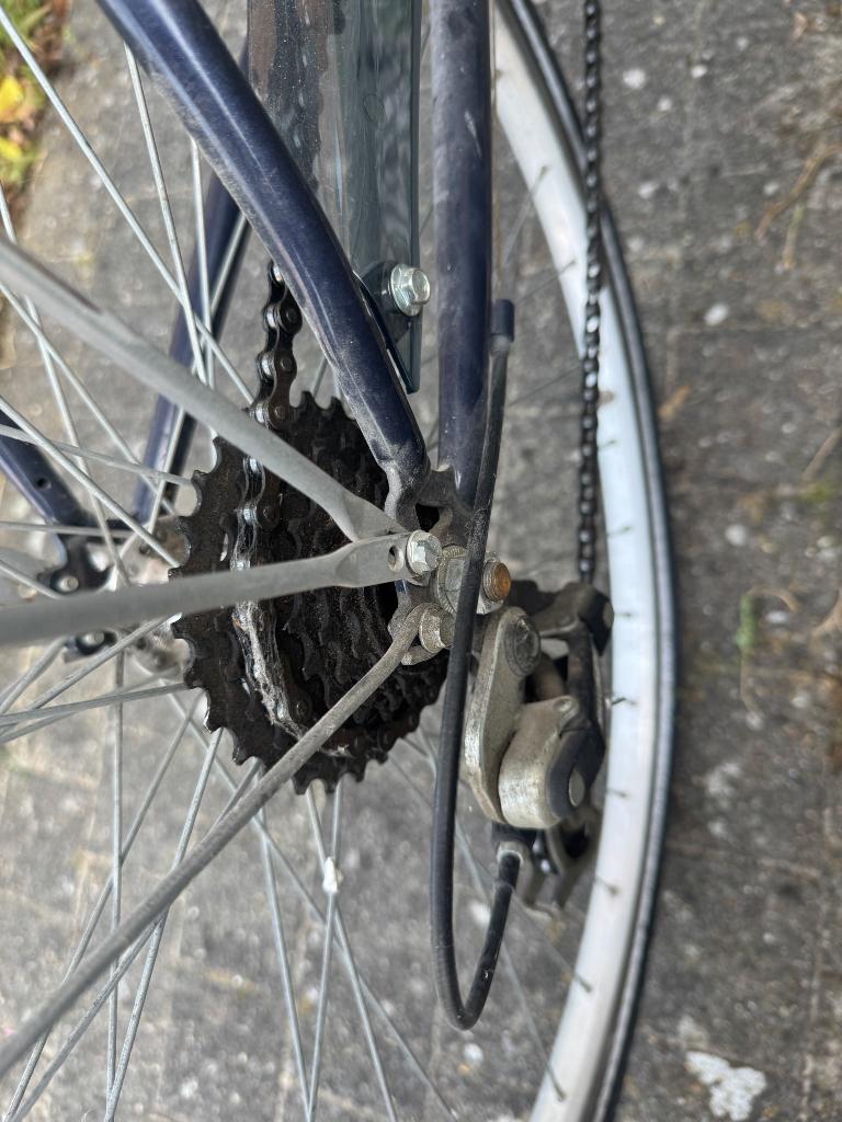 Damesfiets, Fietsen en Brommers, Ophalen, Gebruikt, Versnellingen
