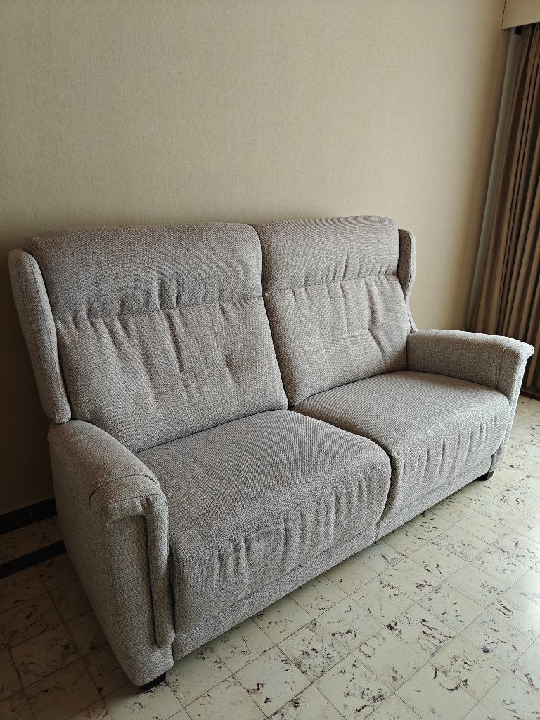 Salonzetel in stof / 3-zit (gratis), Ophalen, 150 tot 200 cm, Driepersoons, 75 tot 100 cm