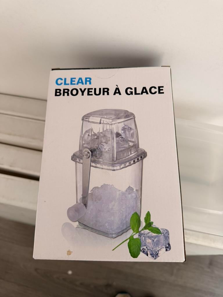 Broyeur a glace, Electroménager, Machines à glace, Enlèvement, Neuf