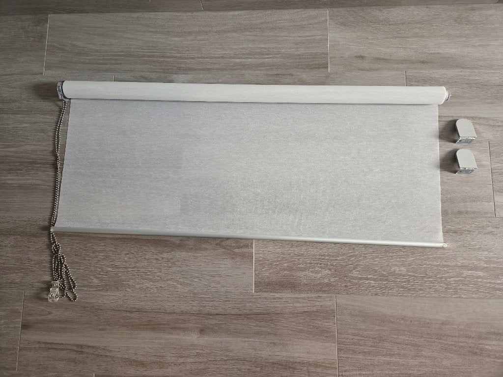 Rolgordijn 100 cm breed, Ophalen, Rolgordijn, Wit, Zo goed als nieuw