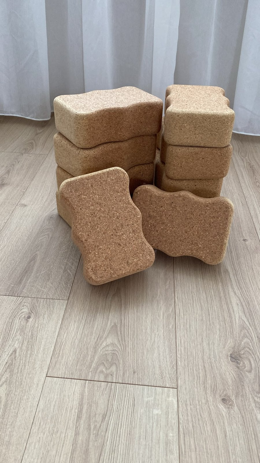 Set van 10 yogablokken als nieuw, Ophalen, Zo goed als nieuw