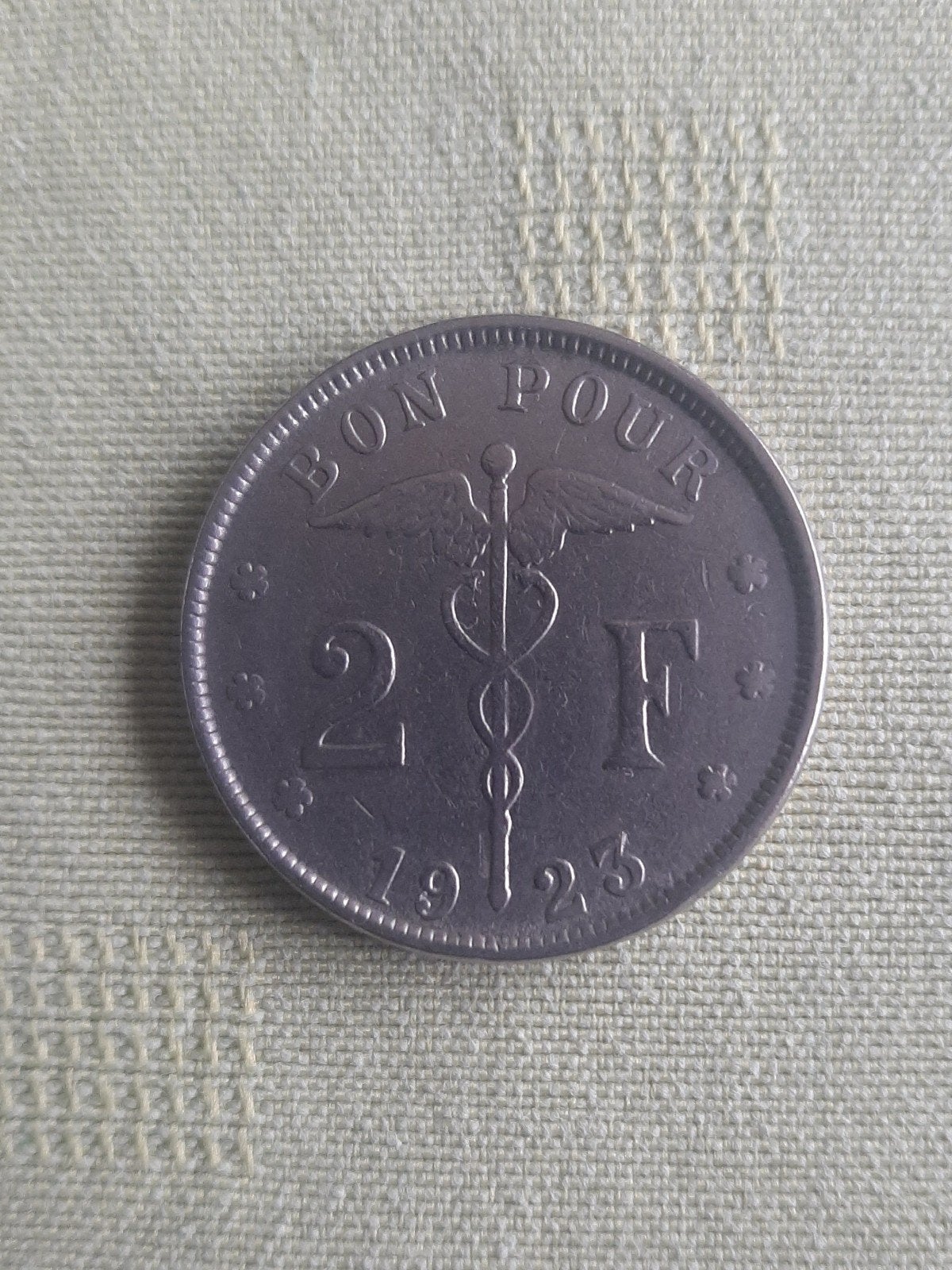 Albert I - 2 francs 1923 fr
zie foto's

verzendkosten koper, Ophalen of Verzenden
