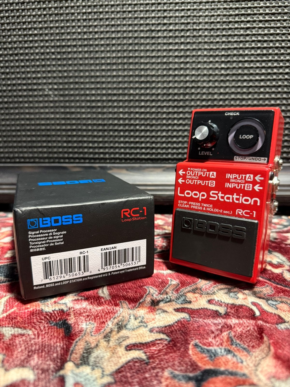 Boss RC-1 Loop Station – Nieuwstaat – Originele Doos, Muziek en Instrumenten, Ophalen of Verzenden, Nieuw, Overige typen