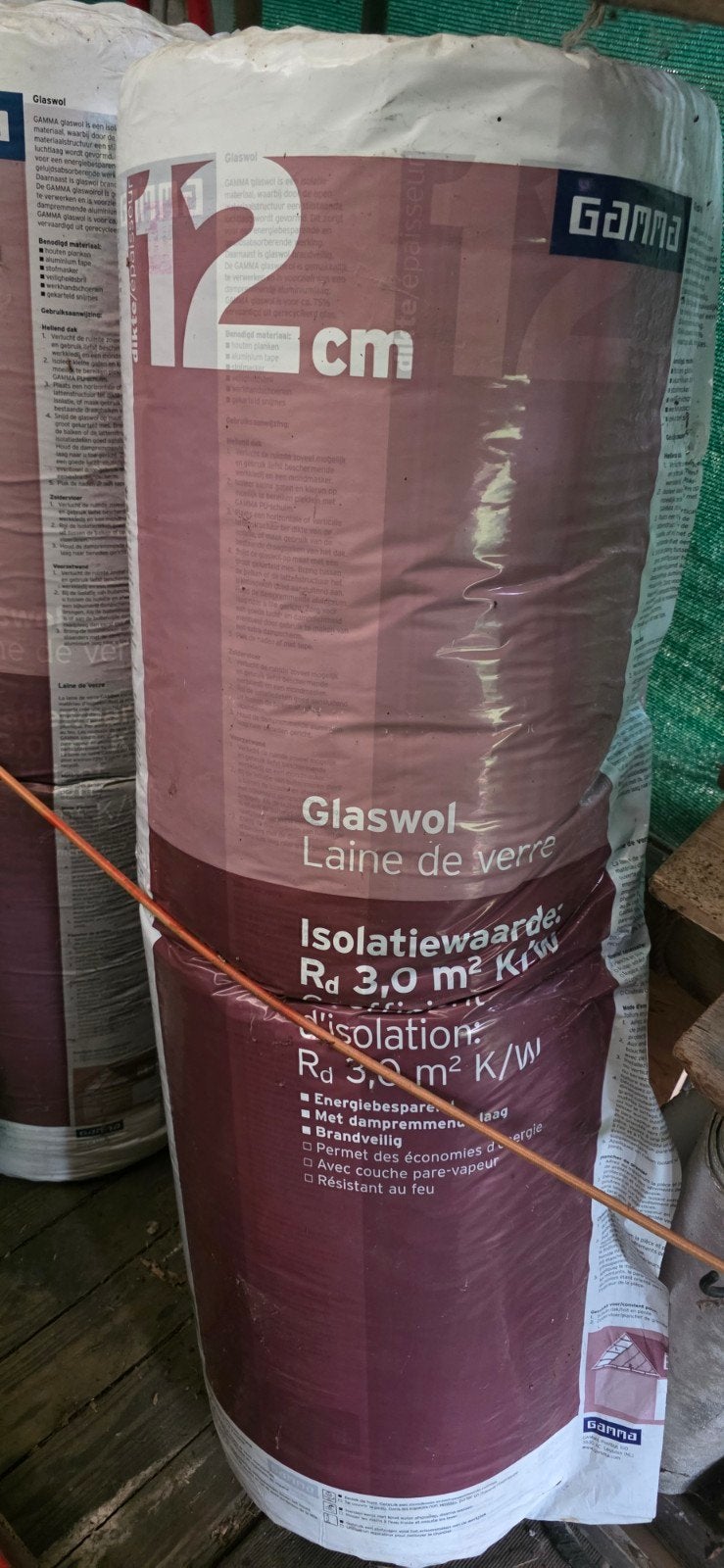 Idolatie, Doe-het-zelf en Bouw, Ophalen, Nieuw, Glaswol, 12 cm of meer