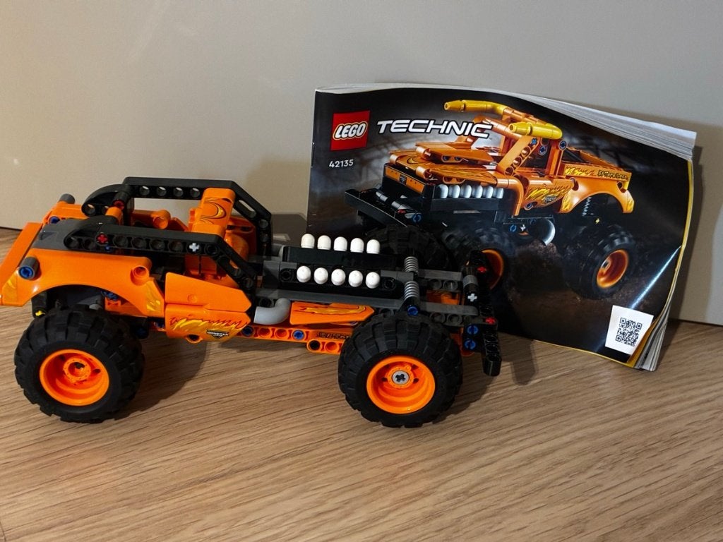 LEGO Technic Monster Jam El Toro Loco 42135, Lego, Ensemble complet, Comme neuf, Enlèvement