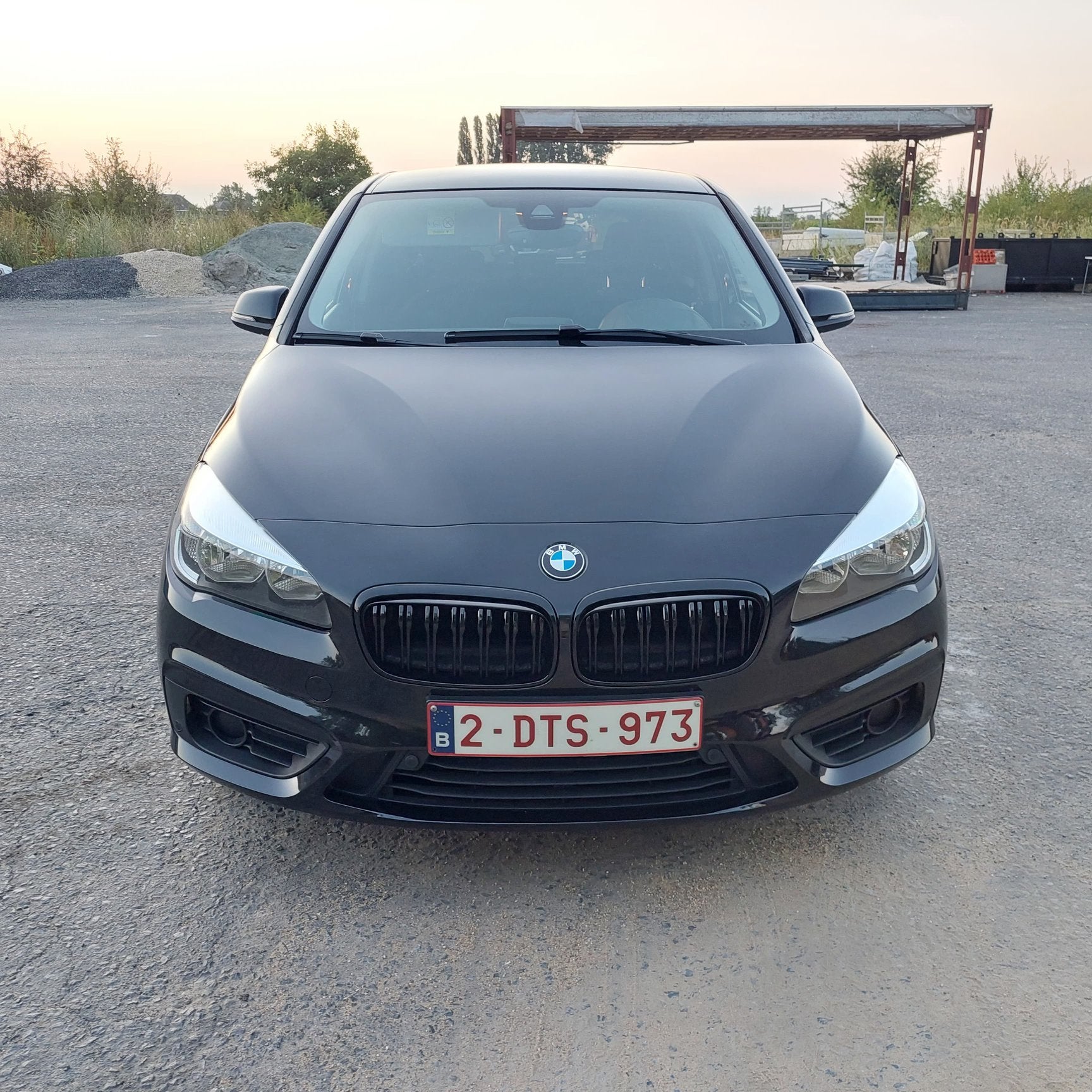 Bmw 216i, Auto's, Voorwielaandrijving, Stof, Zwart, 2 Reeks Active Tourer