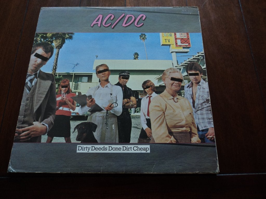 AC/DC : de sales actions faites à peu de frais, 12 pouces, Enlèvement ou Envoi, 1970 - 1979, Utilisé