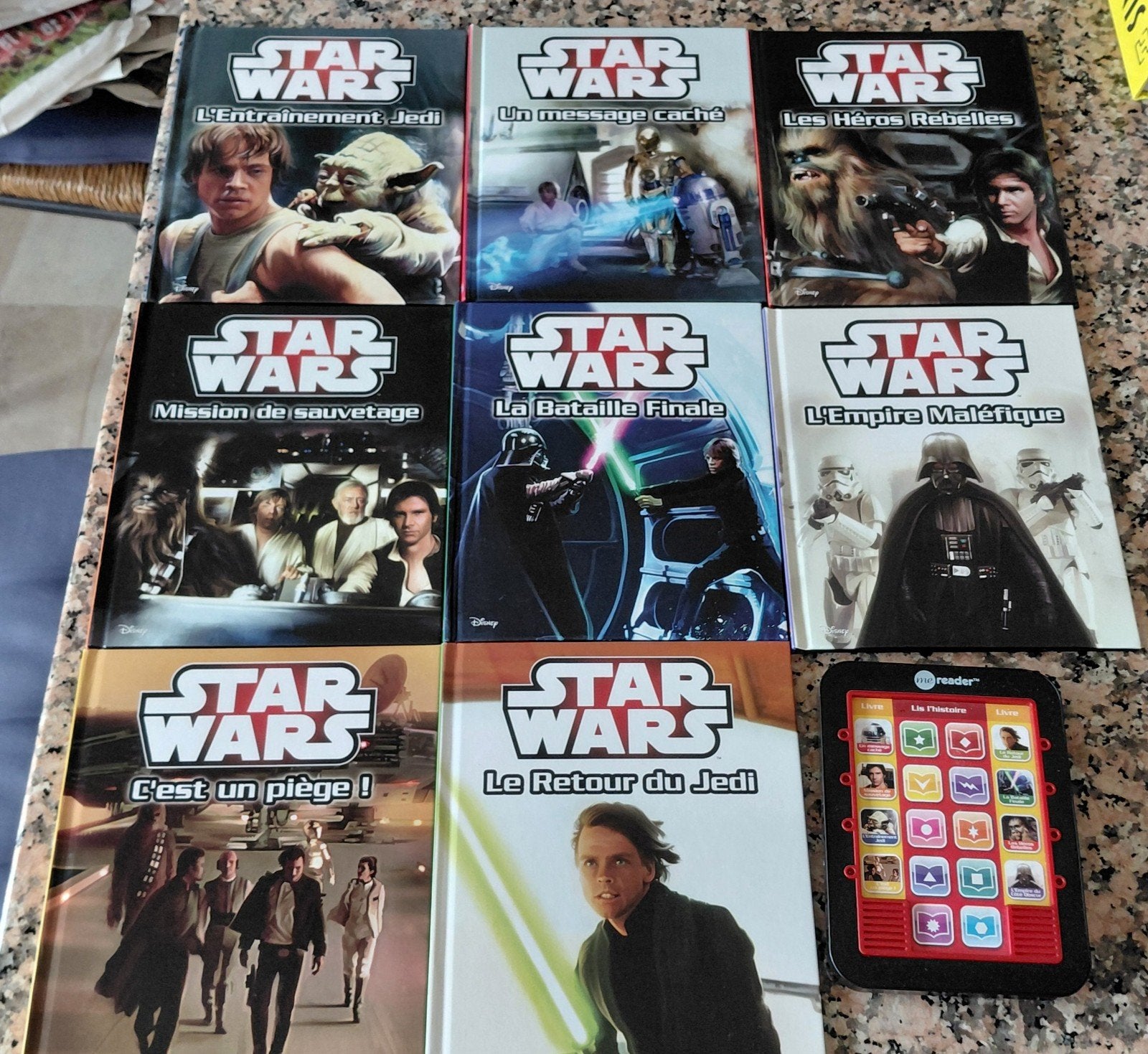 Lot livres Star Wars + lecteur, Livres, Enlèvement