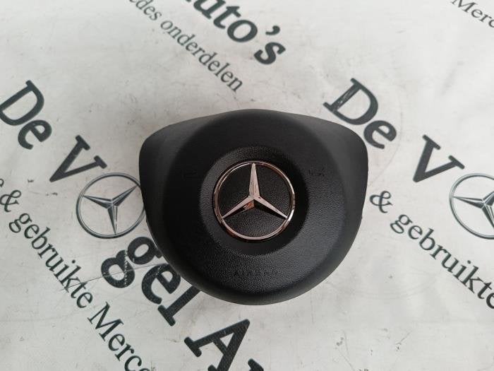 Airbag links (Stuur) van een Mercedes C-Klasse, Gebruikt, -, Ophalen of Verzenden, -