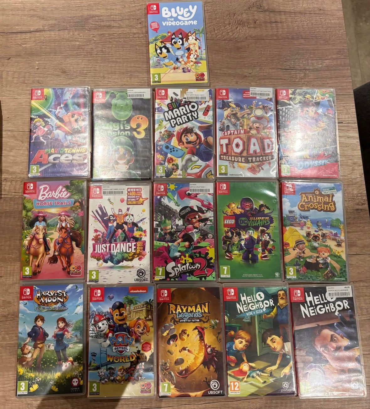 Nitendo switch met accessoires en 16 spellen, Consoles de jeu & Jeux vidéo, Enlèvement, Comme neuf