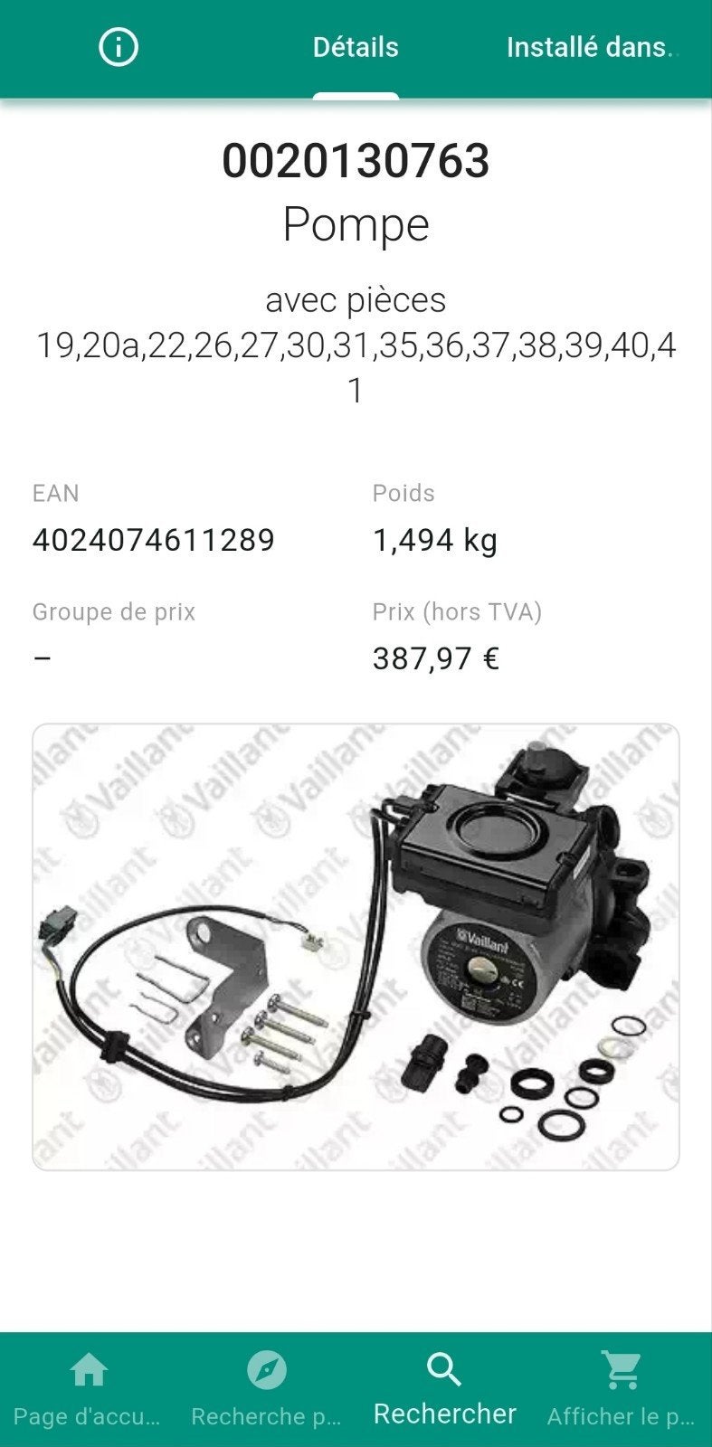 Pompe Vaillant ecoTEC Plus VC(W) BE .../5-5 (R2) 100% neuf, Enlèvement ou Envoi, Neuf