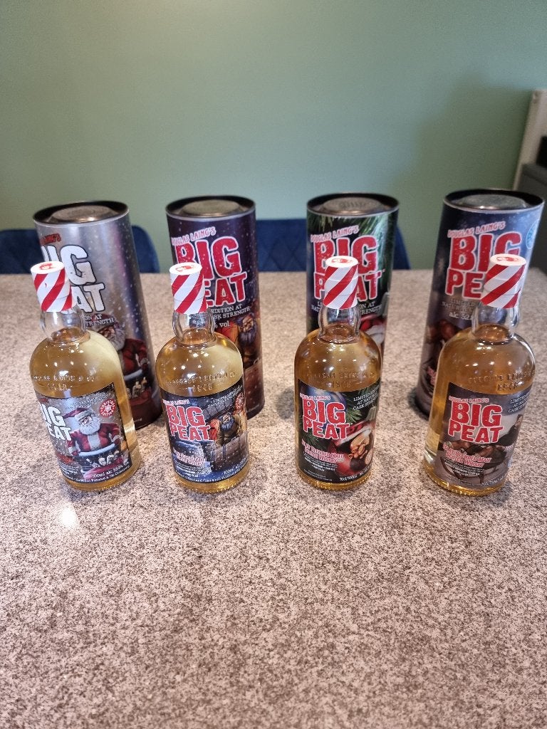 whisky big peat serie christmas editions, Collections, Vins, Neuf, Autres régions, Enlèvement ou Envoi, Pleine