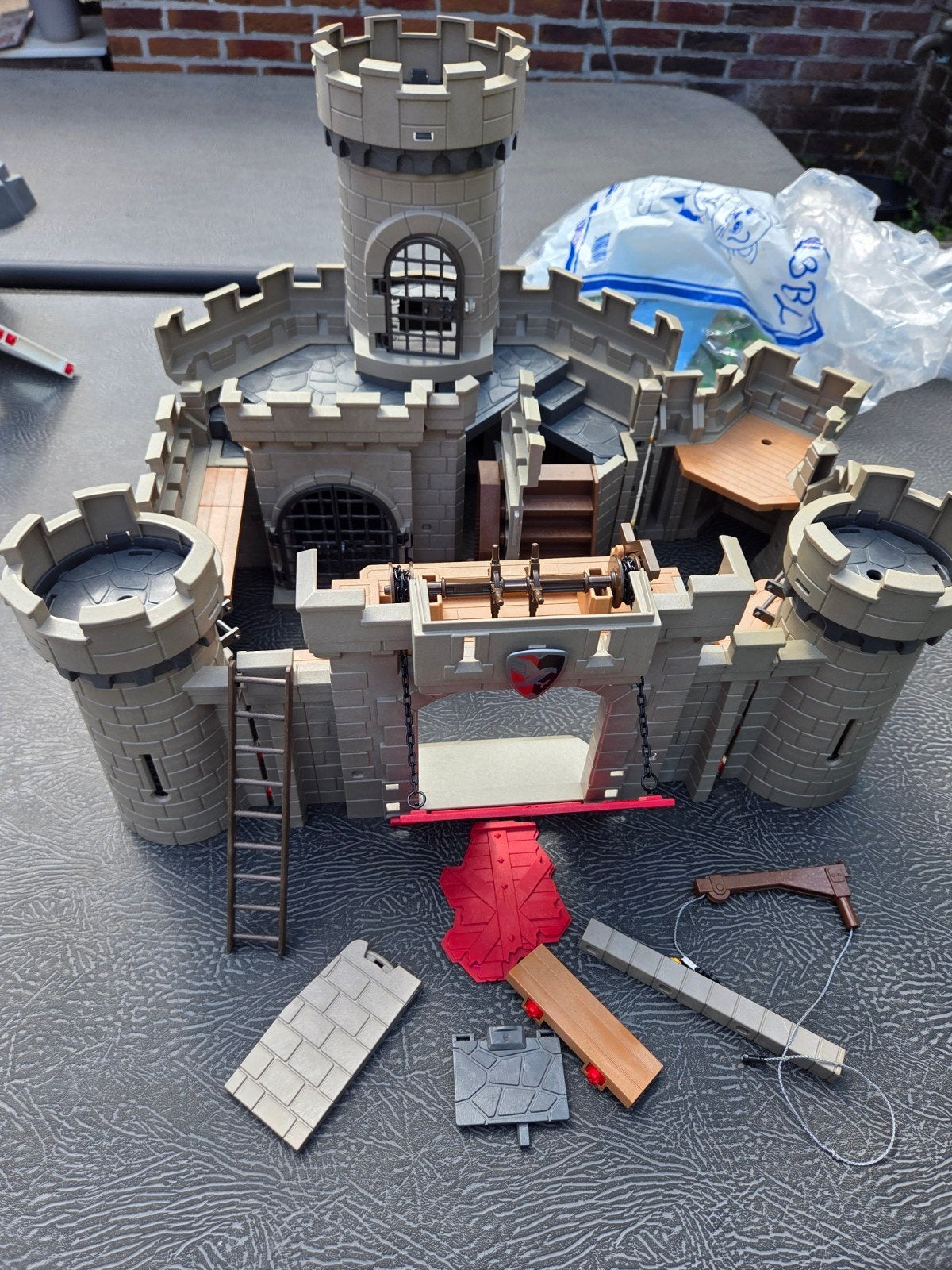 2 grandes boîtes Playmobil, Enlèvement ou Envoi, Utilisé, Pièces détachées, Autres types