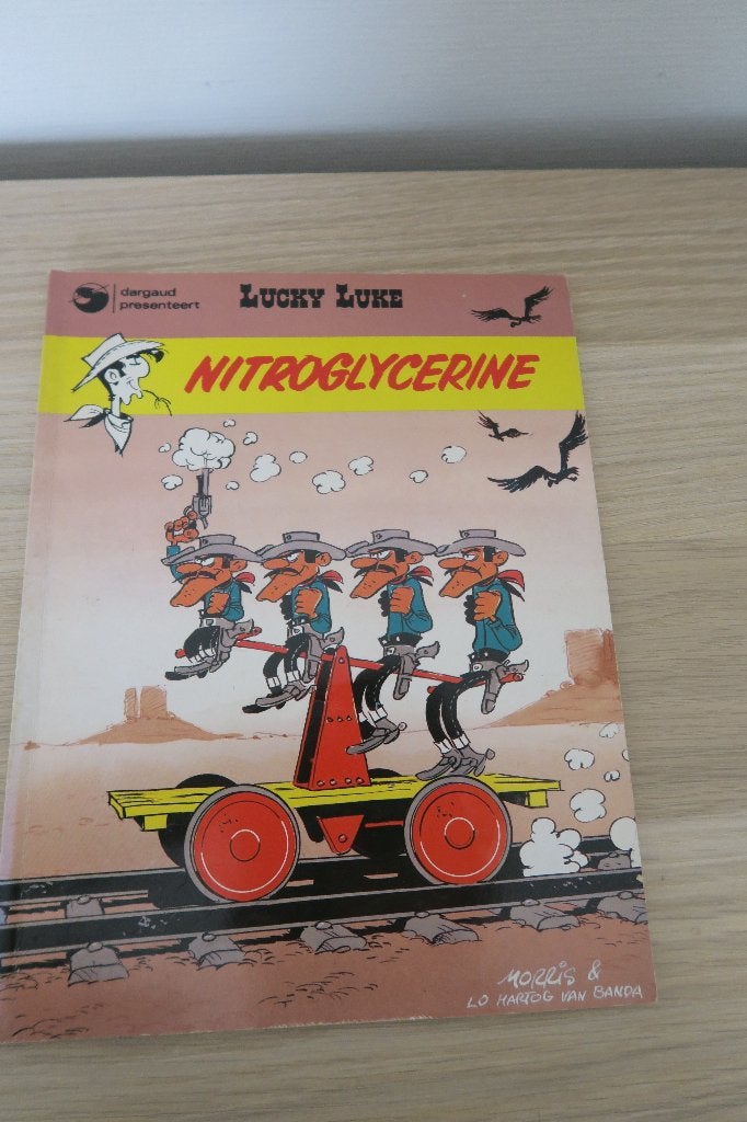 Lucky Luke - Nitroglycerine nr 27, Gelezen, Hartog van Banda, Eén stripboek, Ophalen of Verzenden