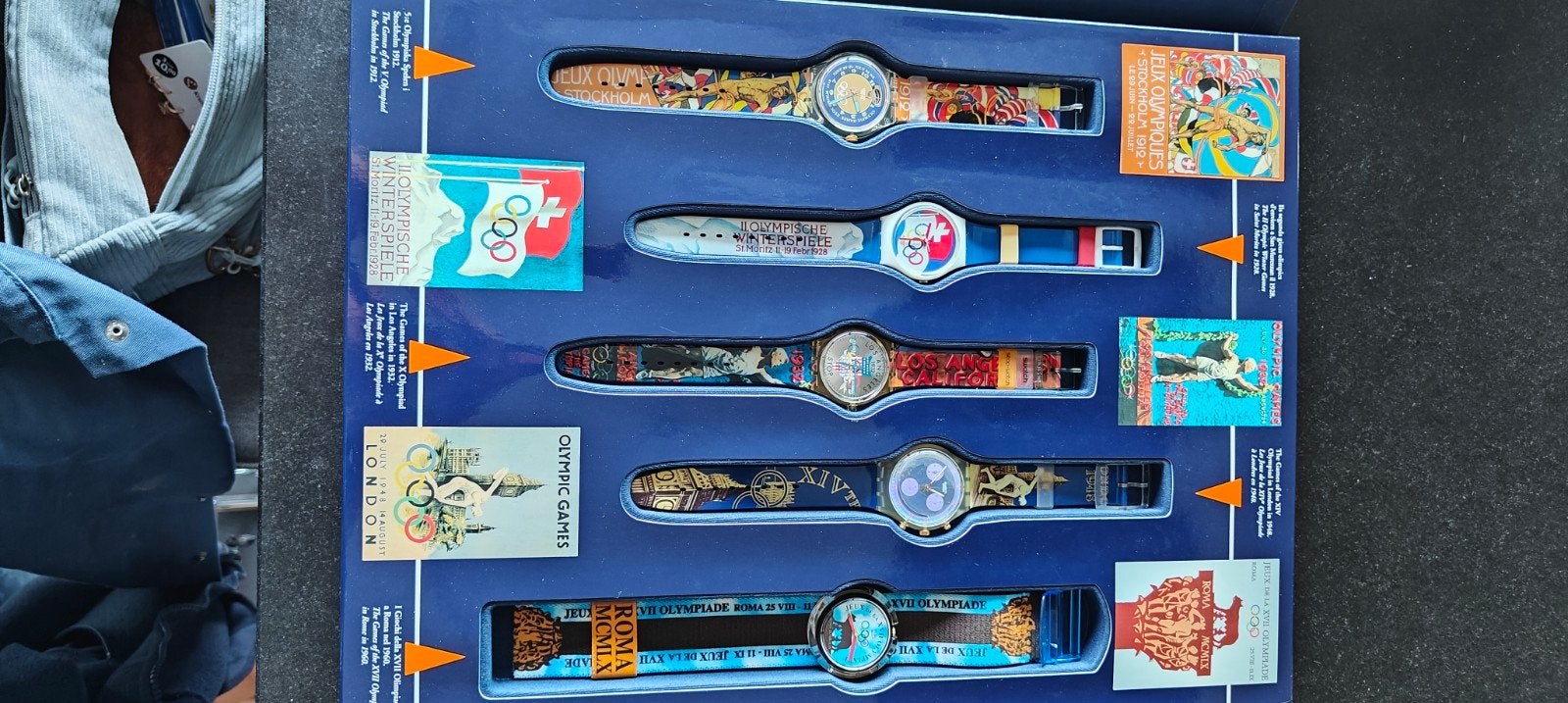 Swatch Olympic Games Atlanta 1996 collectie, Enlèvement ou Envoi, Comme neuf, Montre-bracelet, Swatch