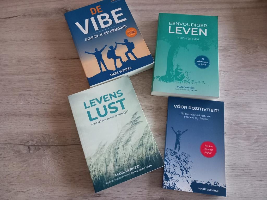 Pakket: 4 boeken Mark Verhees, Ophalen
