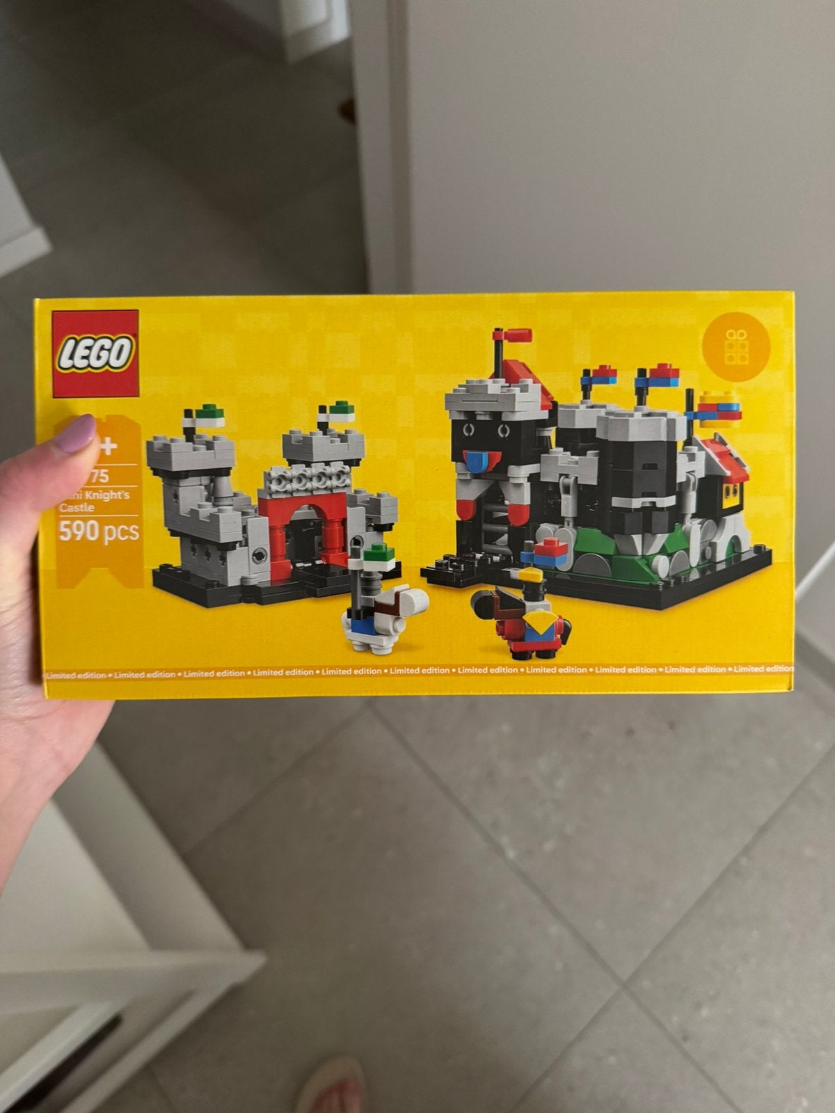 Lego 40775 - Mini Knight’s Castle, Lego, Nieuw, Ophalen of Verzenden, Castle