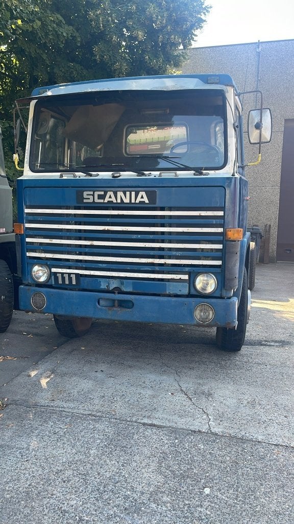 Scania 111, Auto's, Vrachtwagens, Bedrijf, Scania, Diesel, 2 deurs, Handgeschakeld, Blauw, Overige kleuren, Stof, Achterwielaandrijving
