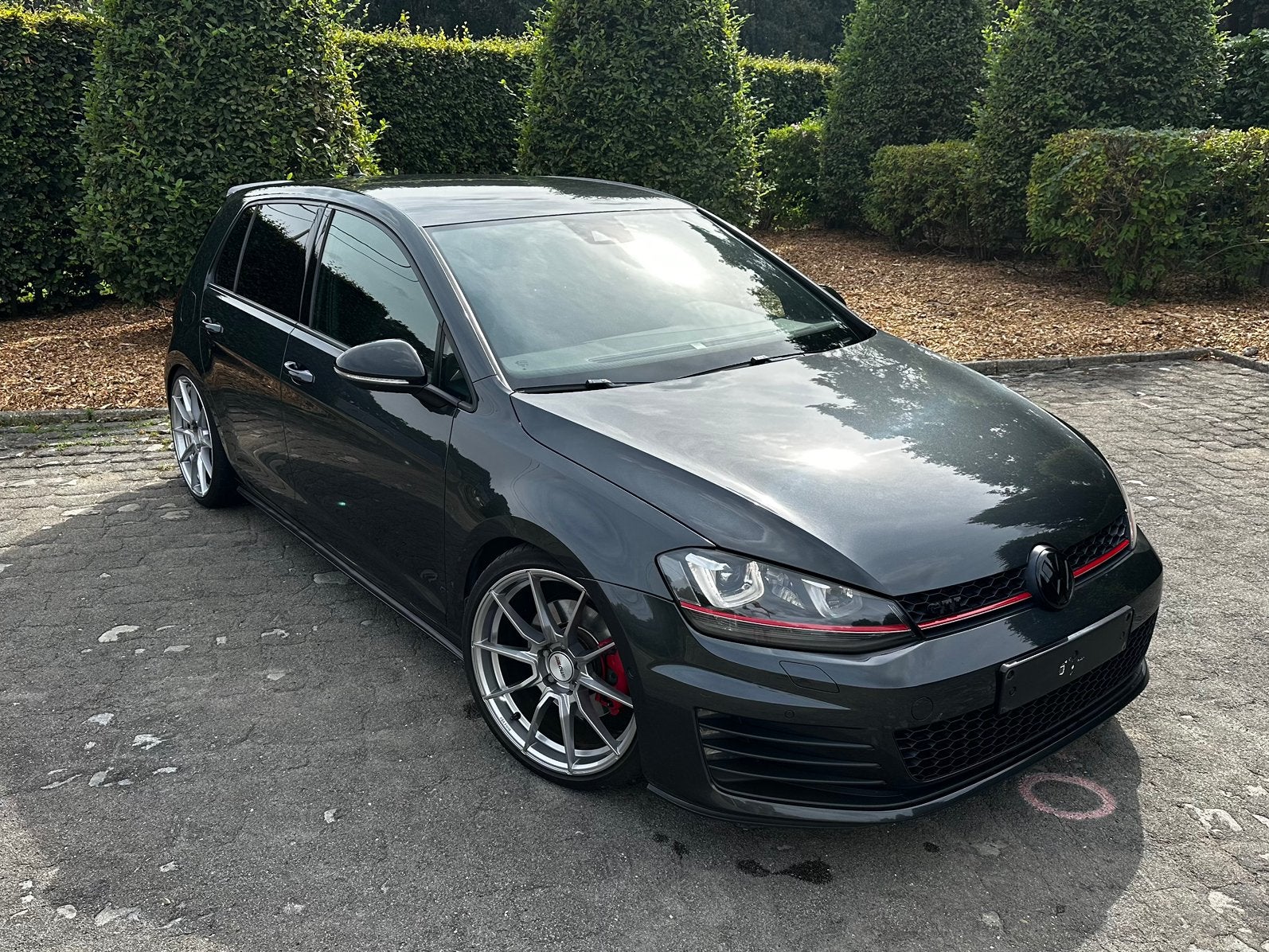 Volkswagen Golf GTI 7, Argent ou Gris, Euro 6, Noir, Essence