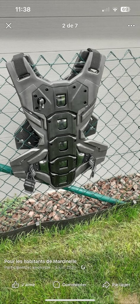 Gilet de protection Bullet – BlackB - RXR, Enlèvement ou Envoi, Neuf, sans ticket, Vêtements de motocross, AUTRE