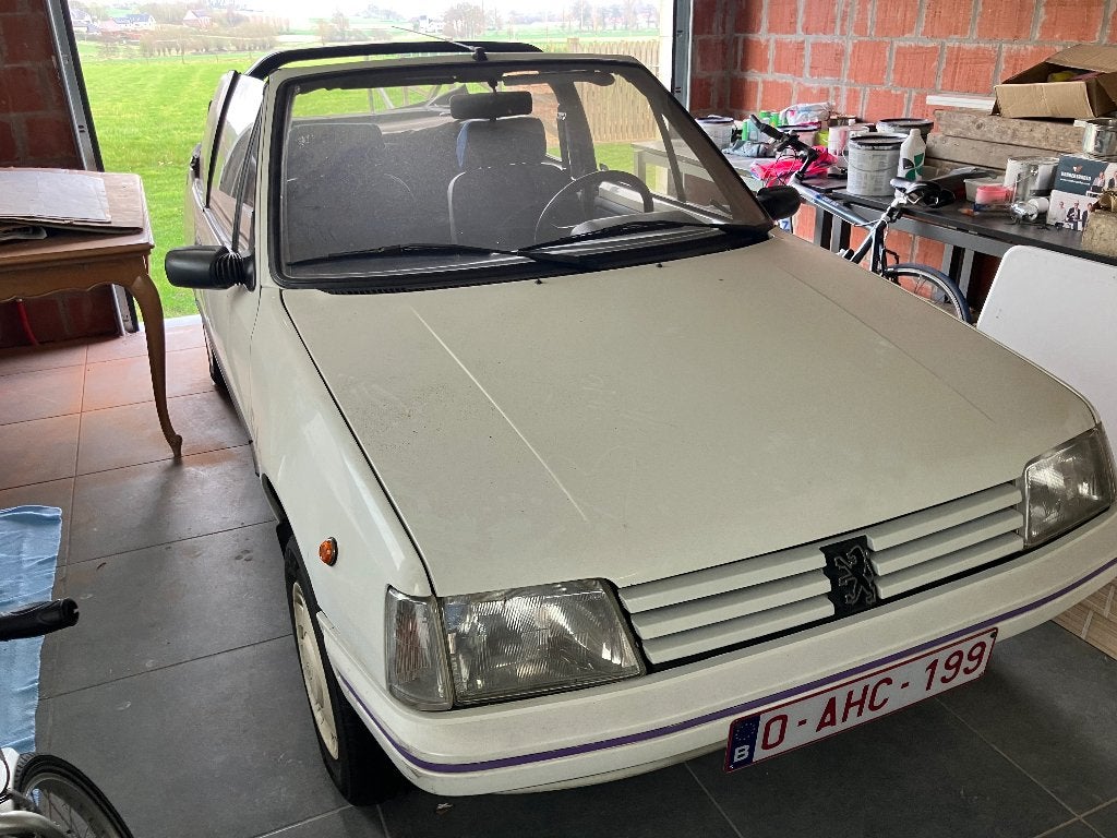 Peugeot 205 cabrio, Auto's, Cabriolet, Handgeschakeld, 1400 cc, Particulier