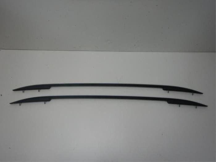 VW Tiguan 5NA Urban Sport Dakdragers Dakrails Mat zwart Set, Ophalen of Verzenden, Gebruikt