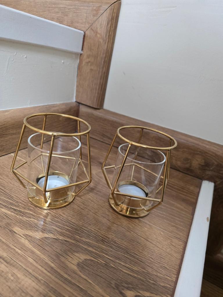 2 bougeoir IKEA doré, Enlèvement