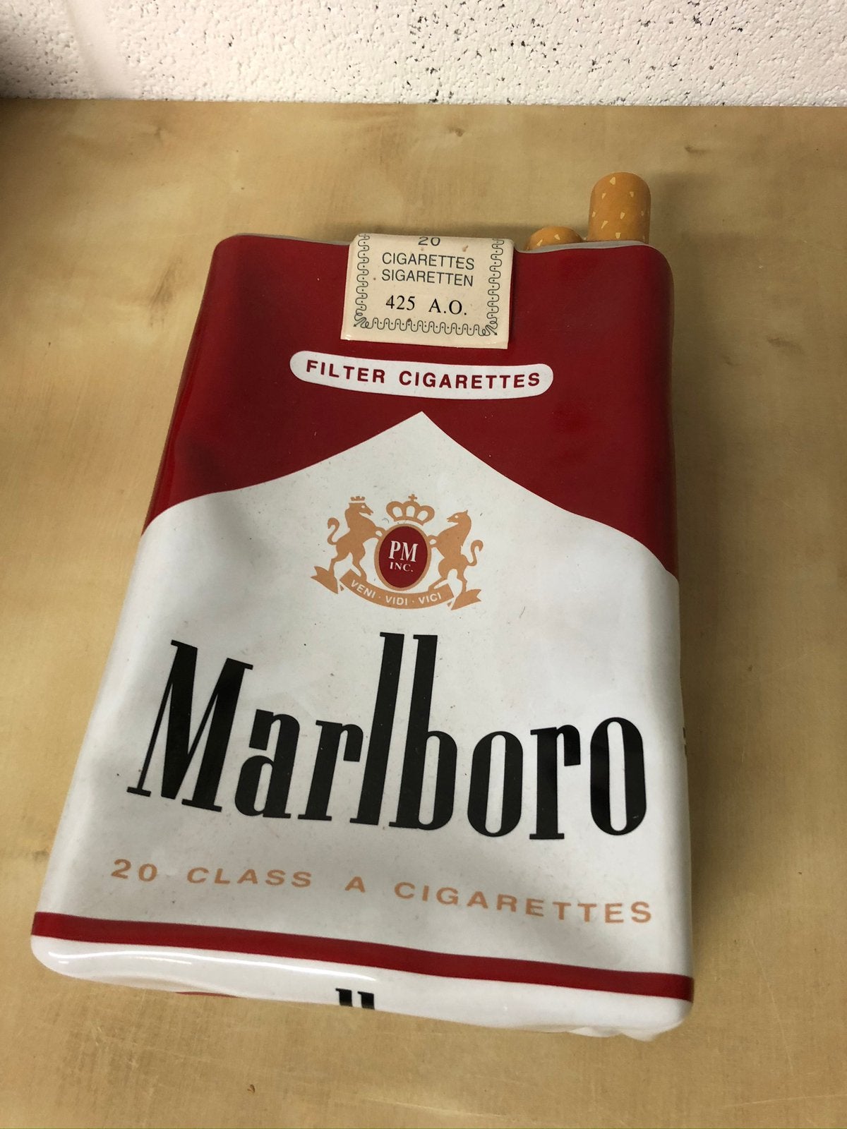 Asbak Marlboro, Collections, Marques & Objets publicitaires, Enlèvement ou Envoi, Comme neuf, Ustensile