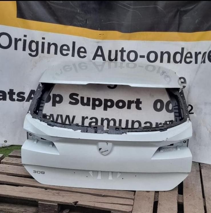 ACHTERKLEP PEUGEOT 308 T10 ORIGINEEL, Autos : Pièces & Accessoires, Carrosserie & Tôlerie, Pare-chocs, Arrière, Utilisé, Enlèvement ou Envoi