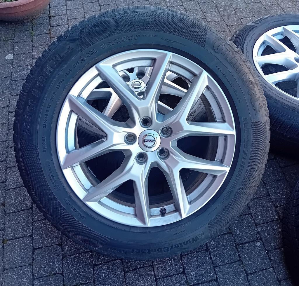 Winterbanden velgen alu Volvo Xc60 18inch 5x108 5mm❄️, Autos : Pièces & Accessoires, Commande, Volvo, Utilisé, Enlèvement