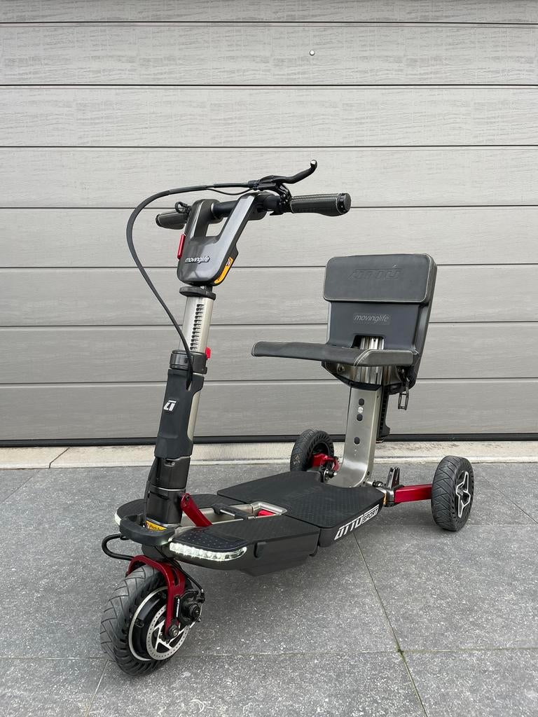 Scootmobiel Atto Sport opvouwbare elektrische scooter nieuw, Ophalen of Verzenden, Inklapbaar, Zo goed als nieuw, Elektrische rolstoel