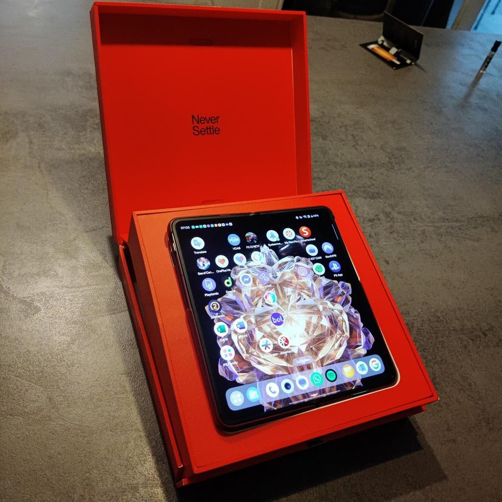 OnePlus open als nieuw 16GB + 12GB RAM Hasselblad camera, Enlèvement ou Envoi