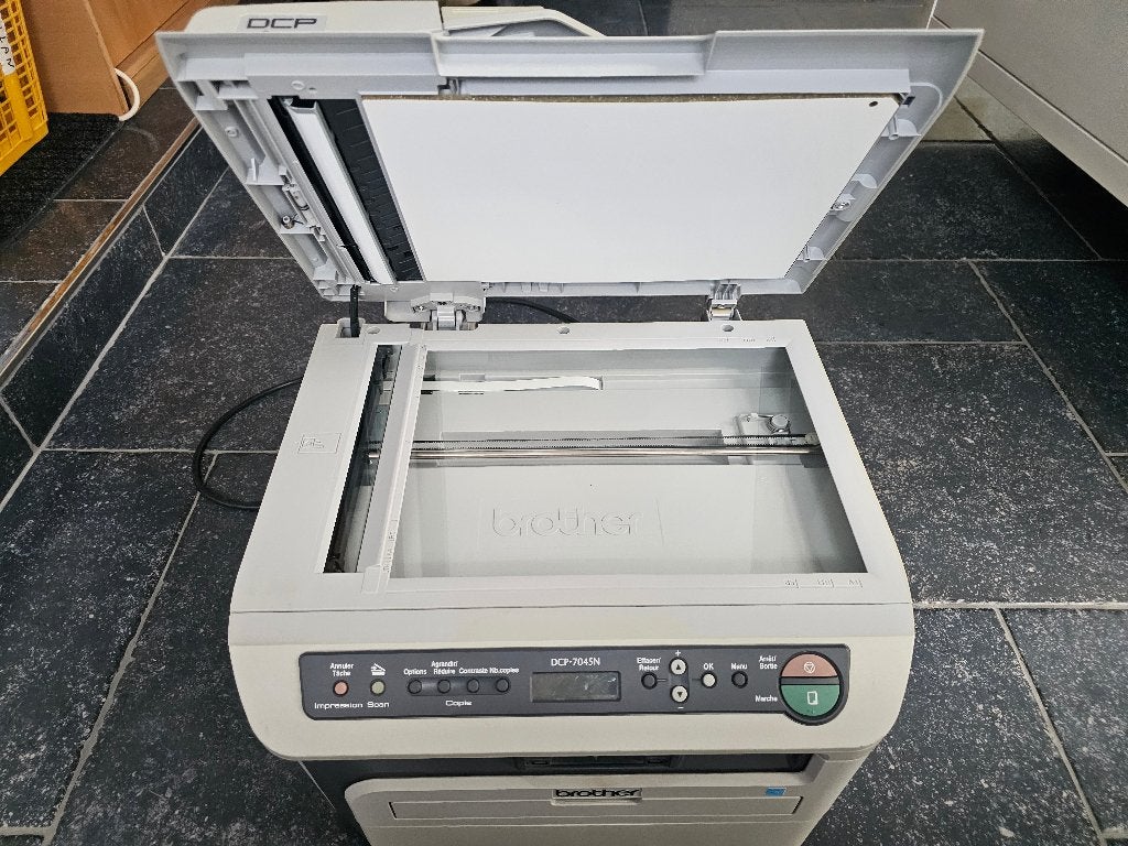 BROTHER DCP-7045N PRINTER EN KOPIEERAPPARAAT, Computers en Software, Ophalen, Printer, Faxen, Zo goed als nieuw