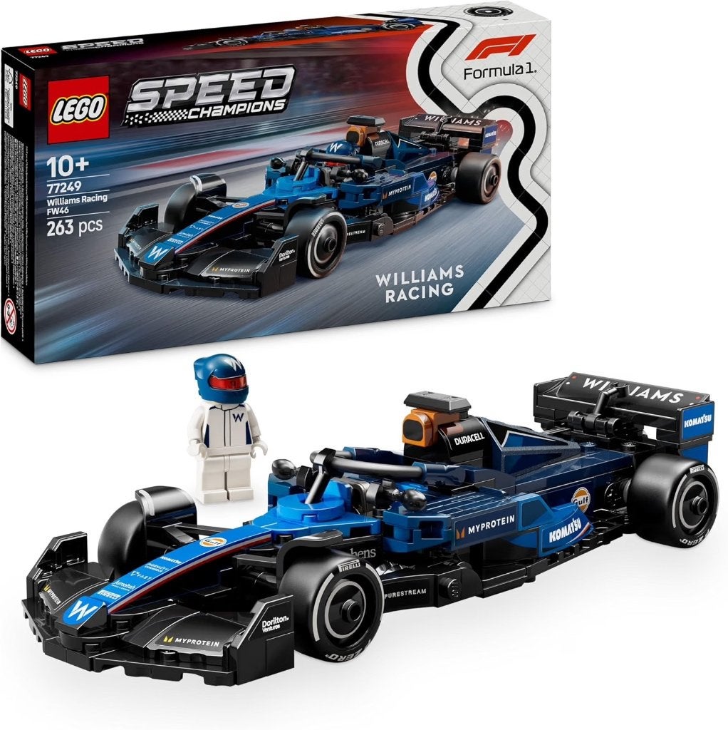 LEGO Speed Champions 77249 Williams Racing FW46 F1, Neuf, Enlèvement ou Envoi, Lego, Ensemble complet