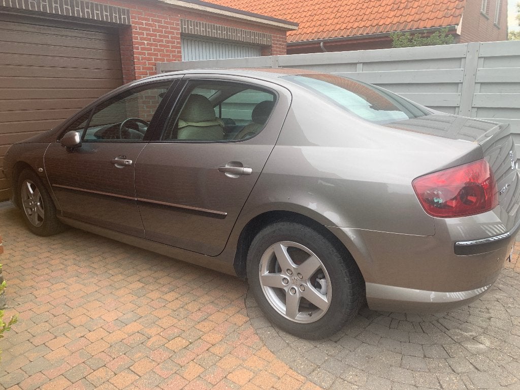 Peugeot 407, Auto's, Peugeot, Beige, 4 cilinders, Beige, Leder