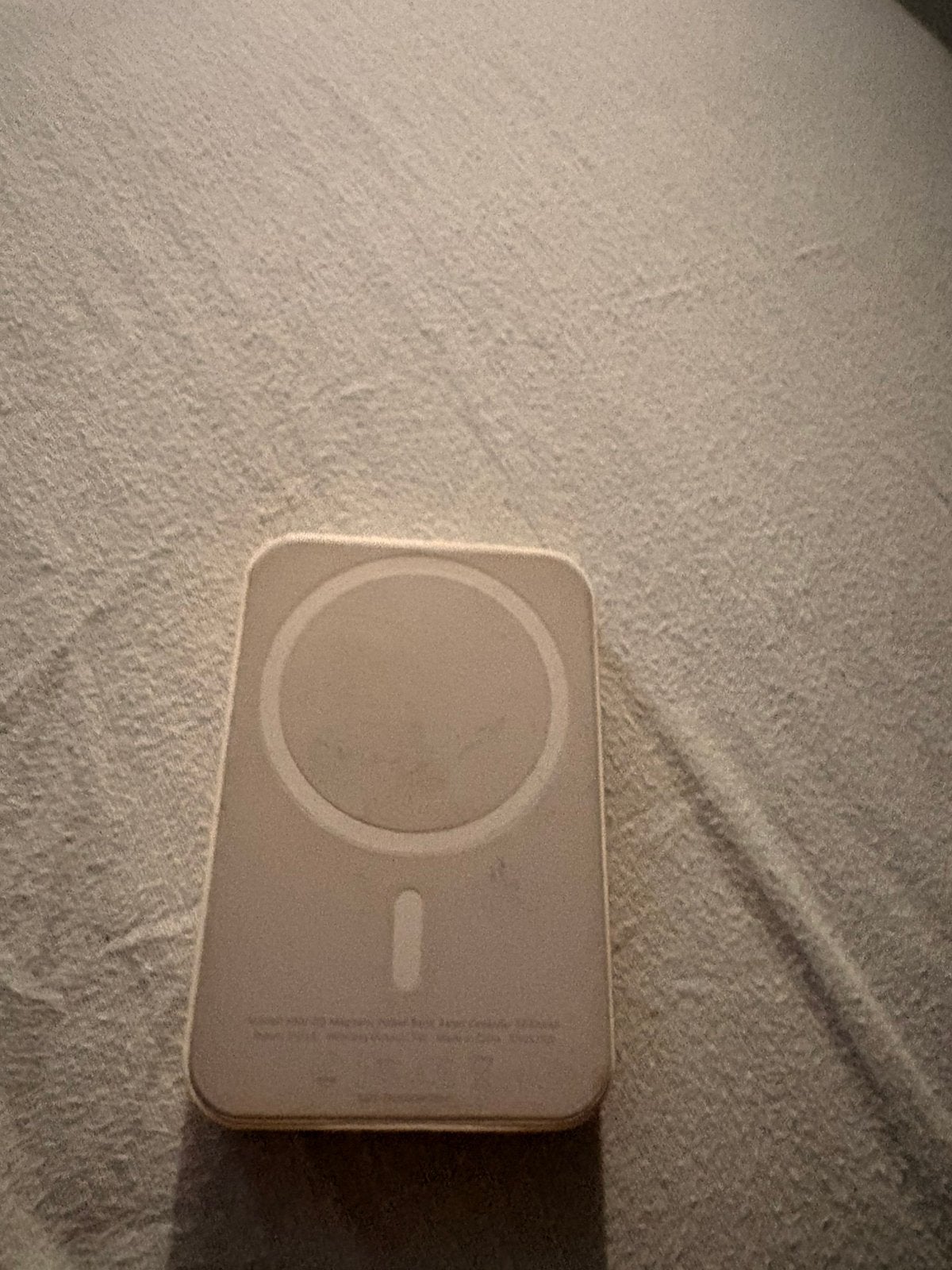 Power Bank sans fil 5000mAh - Recharge sans fil - 10€, Télécoms, Enlèvement, Utilisé