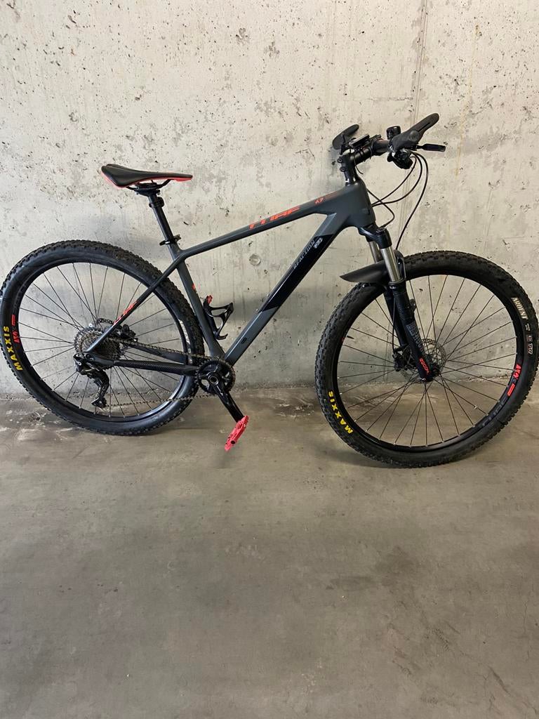 Carbon mtb, Fietsen en Brommers, Ophalen, Gebruikt