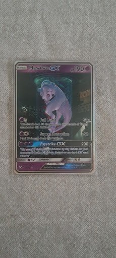 Mewtwo GX - secret rare - Shining Legends, Enlèvement