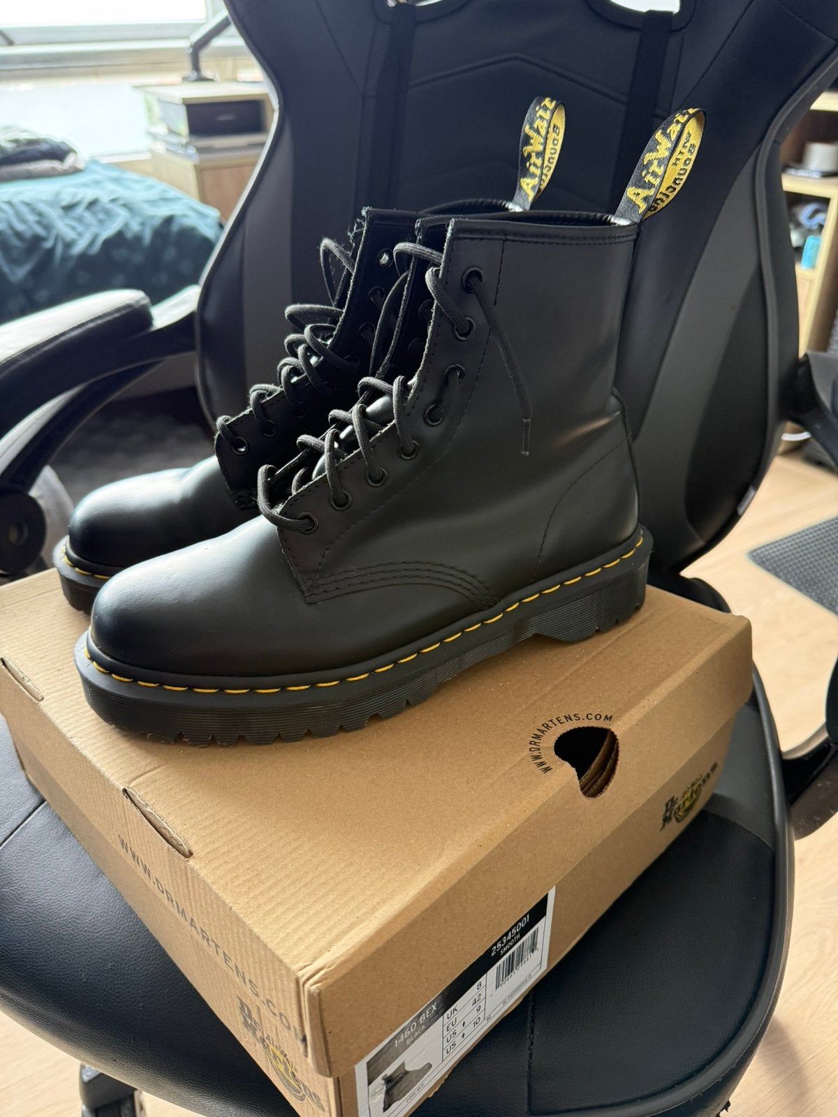 Dr.Martens 1460 Bex, Ophalen, Zwart, Boots, Nieuw