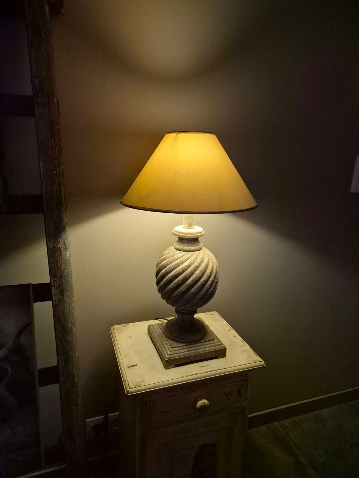 lampe d'ambiance de la marque Maison du Monde, hauteur 60 cm, 60 cm, Comme neuf, Enlèvement, E14 (petit)